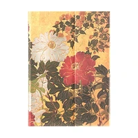 Carnet midi non ligné "Natsu - Rinpa floraux"
