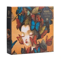 Puzzles 1000 pièces madame butterfly