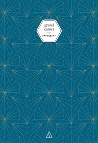  Papier cadeau - Grand Carnet PaperMint Tiles Bleu.