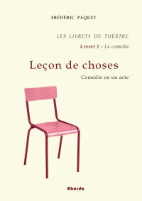 Leçon de choses