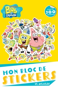 Mon Bloc de stickers et activités Bob l'éponge