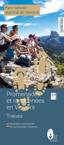  Parc naturel du Vercors - Promenades et randonnées en Vercors. - Vercors-Trièves, 20 itinéraires commentés.