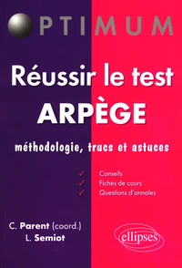 Réussir le test ARPEGE