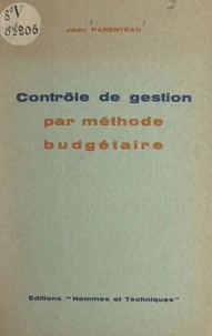 Contrôle de gestion par méthode budgétaire