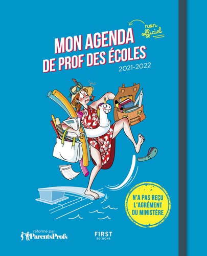 Mon Agenda De Prof Des Ecoles Non Officiel De Parentsprofs Grand Format Livre Decitre