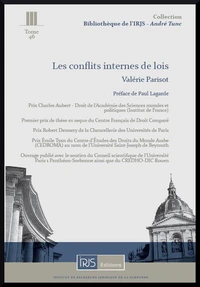 Les conflits internes de lois - 2 volumes