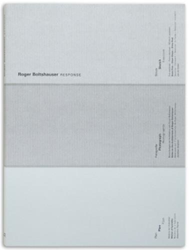  Park Books - Roger Boltshauser - Response.