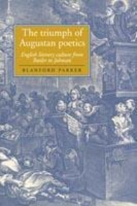 Parker - The Triumph of Augustan Politics : English Literary Culture from Butler to Johnson.