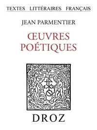 Ouvres poétiques
