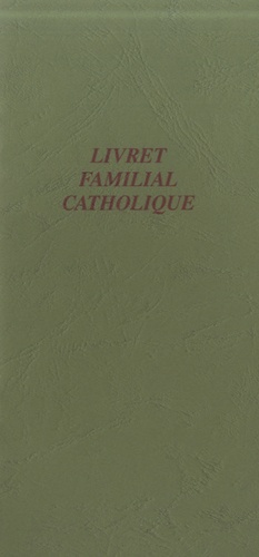  Paroi-Services - Livret familial catholique.