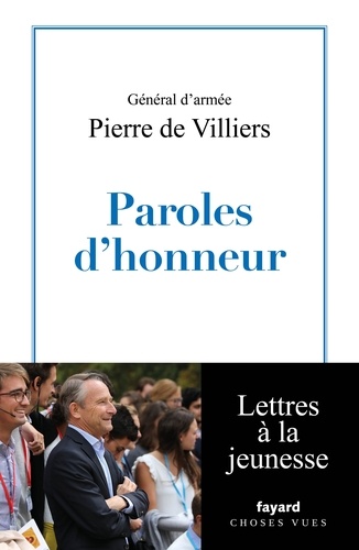 Paroles d'honneur - Lettres à la jeunesse.