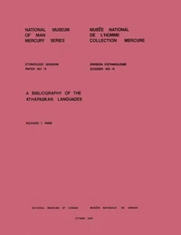 A bibliography of the Athapaskan languages