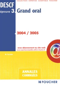 Grand oral DESCF 3