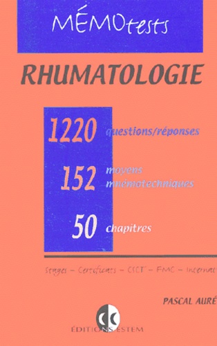 Pascal Auré - Rhumatologie.