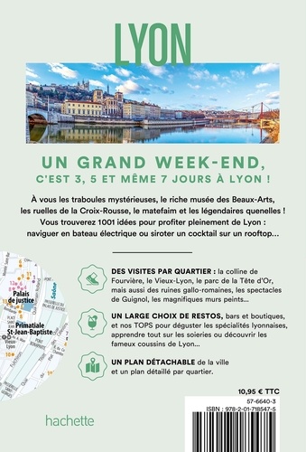 Un Grand Week-end à Lyon  avec 1 Plan détachable