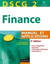 Pascal Barneto et Georges Gregorio - DSCG 2 Finance - Manuel et applications.