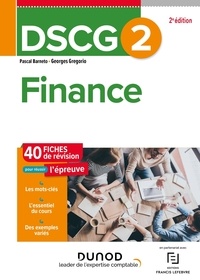 Pascal Barneto et Georges Gregorio - Finance DSCG 2 - Fiches de révision.
