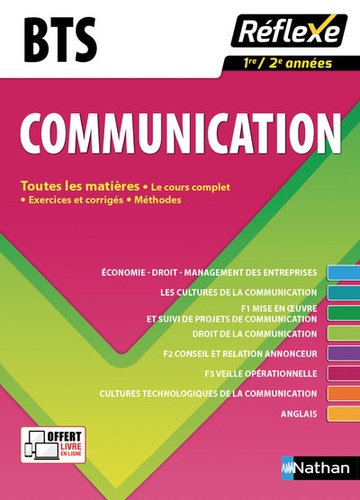Pascal Besson et Laurence Garnier - BTS Communication, 1re/2e années - Toutes les matières.