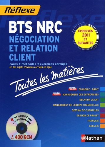 Pascal Besson et Laurence Garnier - Négociation et relation client - BTS NRC. 1 Cédérom