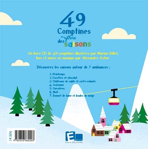 49 comptines au rythme des saisons  avec 1 CD audio