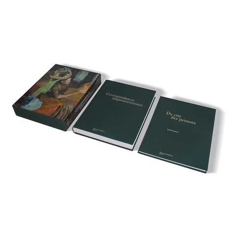 Pascal Bonafoux - Correspondances impressionnistes ; Du côté des peintres - Coffret en 2 volumes.