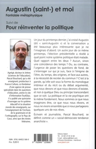 Augustin (Saint-) et moi