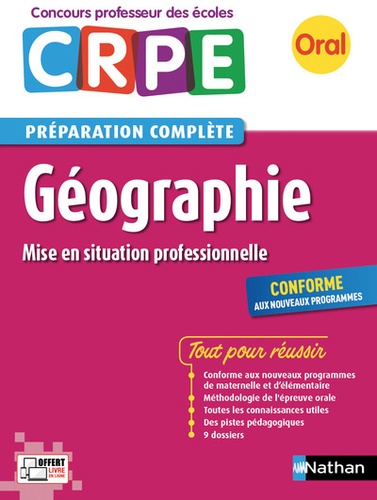 Pascal Bourassin et Jean-Pierre Bourgeois - Géographie - Préparation complète oral CRPE.