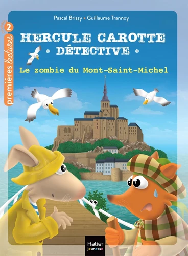 Couverture de Hercule Carotte, détective n° 13 Le zombie du Mont Saint-Michel : Niveau 2