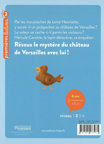 Hercule Carotte, détective Tome 7 Enquête à Versailles