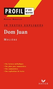 Pascal Debailly - Profil - Molière : Dom Juan : 10 textes expliqués - analyse littéraire de l'oeuvre.