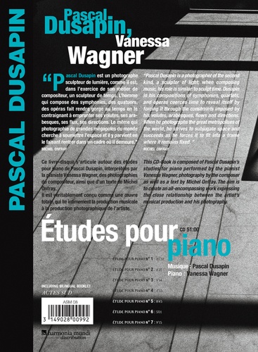 Etudes pour piano  avec 1 CD audio