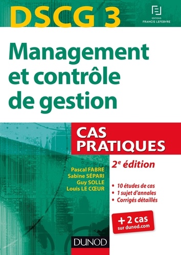Pascal Fabre et Sabine Sépari - Management et contrôle de gestion.