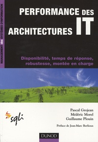 Pascal Grojean et Médéric Morel - Performance des architectures IT - Disponibilité, temps de réponse, robustesse, montée en charge.