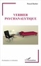 Pascal Hachet - Verbier psychanalytique.