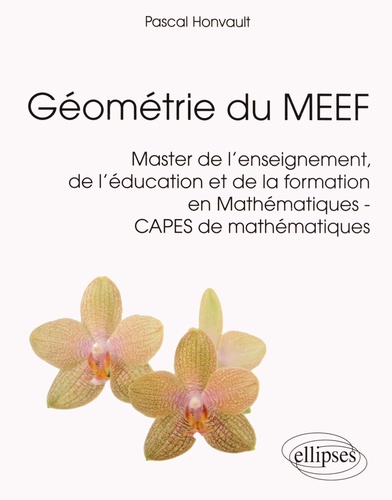 Géométrie du MEEF. Master de l'enseignement, de l'éducation et de la formation en Mathématiques CAPES de mathématiques