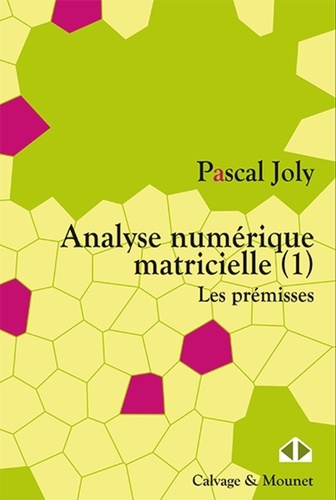 Pascal Joly - Analyse numérique matricielle - Tome 1, Les prémisses.