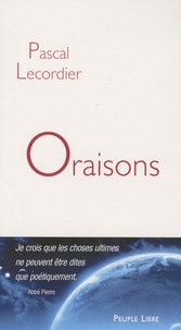 Pascal Lecordier - Oraisons.