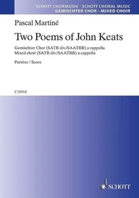Two Poems of John Keats