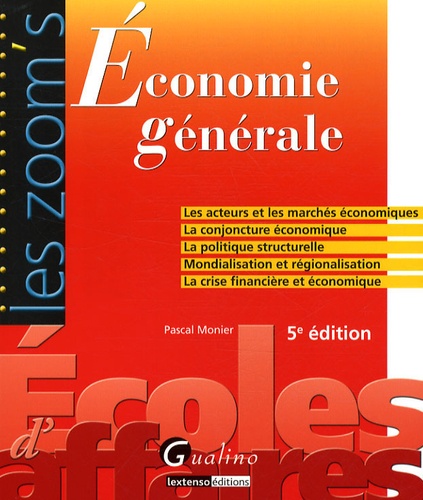 Pascal Monier - Economie générale.