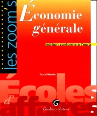 Pascal Monier - Economie Generale.