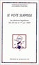 Pascal Perrineau et Colette Ysmal - Le vote surprise - Les élections législatives des 25 mai et 1er juin 1997.