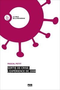 Pascal Petit - Sortie de crise : l'expérience de 2008.