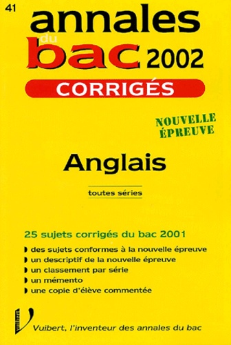 Pascal Presle - Anglais Toutes Series. Corriges 2002.