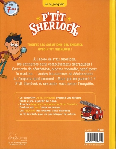 P'tit Sherlock  L'alarme infernale