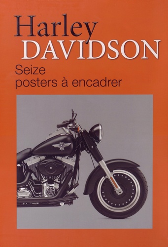Pascal Szymezak - Harley Davidson - Seize posters à encadrer.