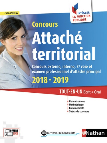 Pascal Tuccinardi et Joëlle Gauthier - Concours Attaché territorial catégorie A - Tout-en-un Ecrit + Oral.