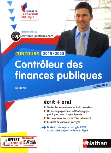 Contrôleur des finances publiques externe. Catégorie B écrit + oral  Edition 2019-2020