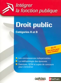 Droit public - Catégories A et B Format : ePub 3 FL Intégrer la fonction publique Livre