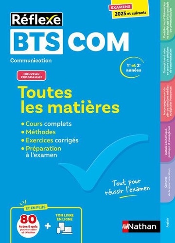 Pascale Aujard et Pascal Besson - Toutes les matières BTS Communication.