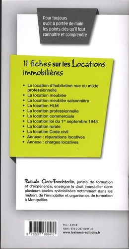 Locations immobilières  Edition 2019